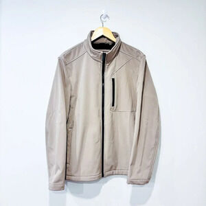 CALVIN KLEIN‎ – Beige water-resistant jacket | Lightweight outdoor layer *